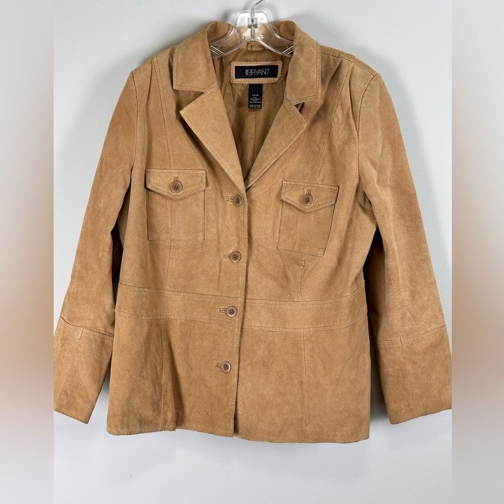 Women's Leather Suede Jacket